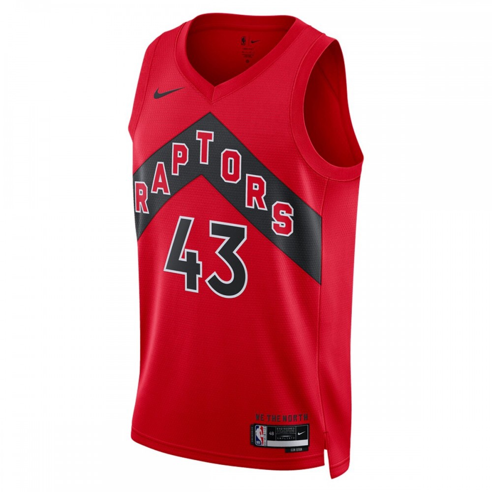 Pascal Siakam Toronto Raptors Unisex 2022/23 Swingman Jersey - Icon Edition - Red-Pro Kit Vault | Brand New 26/27 Sports Jerseys